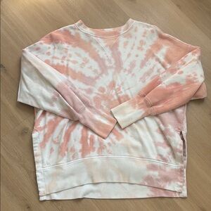 Abercrombie tie die sweater